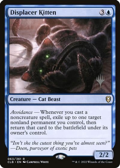 Displacer Kitten Promo Pack: The Lost Caverns of Ixalan Magic card