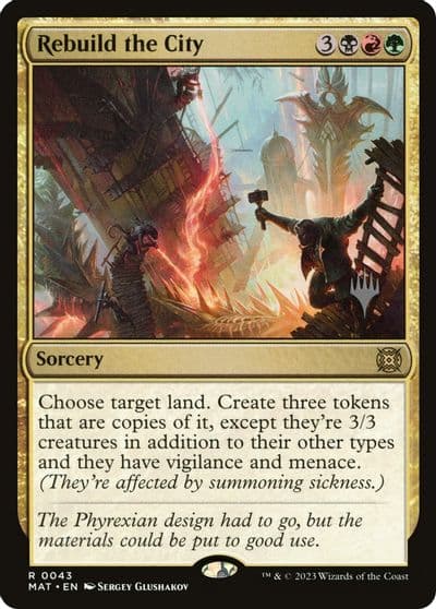 Rebuild the City Promo Pack: The Lost Caverns of Ixalan Magic card