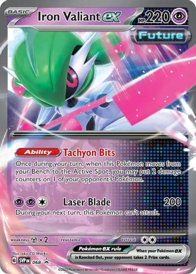 Iron Valiant ex - 068 SV: Scarlet & Violet Promo Cards Pokemon card