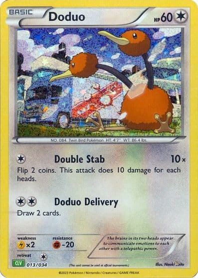 Doduo Trading Card Game Classic Pokemon card