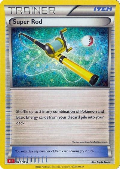 Super Rod (CLC) Trading Card Game Classic Pokemon card