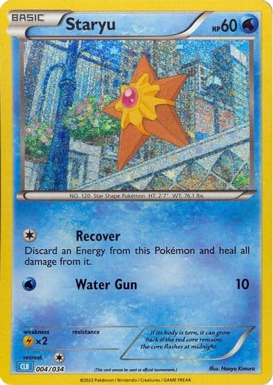 Staryu Trading Card Game Classic Pokemon card
