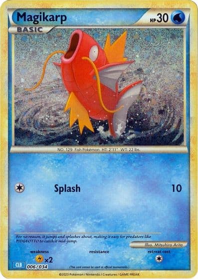 Magikarp Trading Card Game Classic Pokemon card