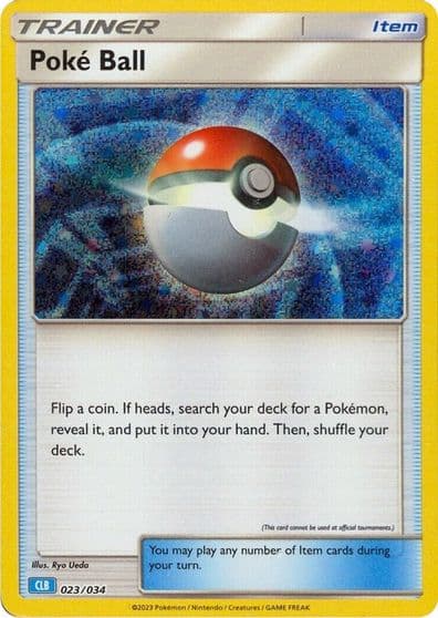 Poke Ball (CLB) Trading Card Game Classic Pokemon card