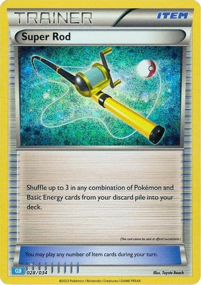 Super Rod (CLB) Trading Card Game Classic Pokemon card