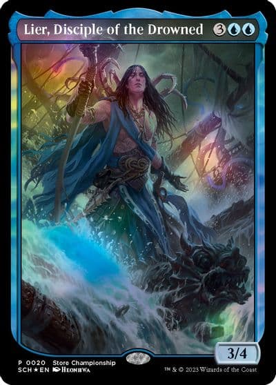 Lier Disciple of the Drowned Game Day & Store Championship Promos Magic card