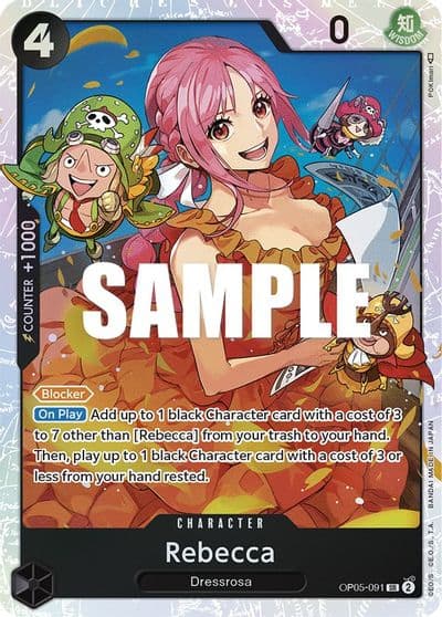 Rebecca Awakening of the New Era One Piece card