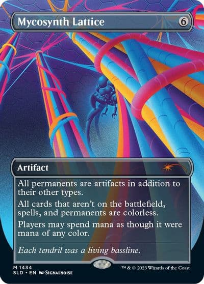 Mycosynth Lattice Secret Lair Drop Series Magic card