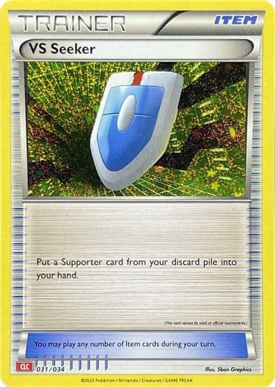 VS Seeker (CLC) Trading Card Game Classic Pokemon card