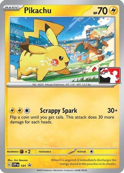 Pikachu - 101 SV: Scarlet & Violet Promo Cards Pokemon card