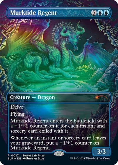 Murktide Regent Secret Lair Showdown Magic card