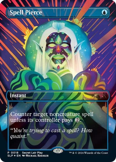 Spell Pierce Secret Lair Showdown Magic card