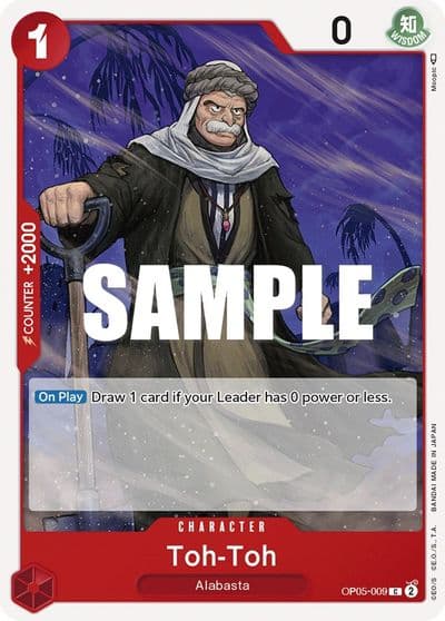 Toh Toh Awakening of the New Era One Piece card
