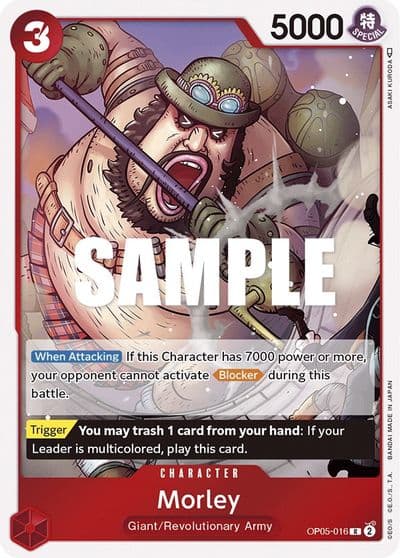 Morley Awakening of the New Era One Piece card