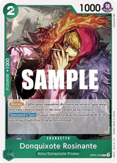 Donquixote Rosinante 030 Awakening of the New Era One Piece card