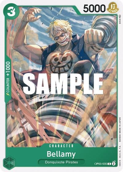 Bellamy Awakening of the New Era One Piece card