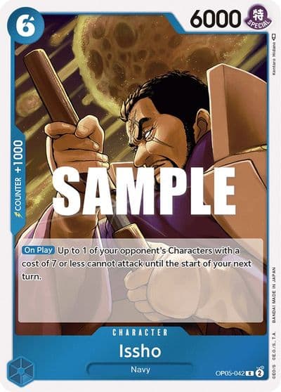 Issho Awakening of the New Era One Piece card
