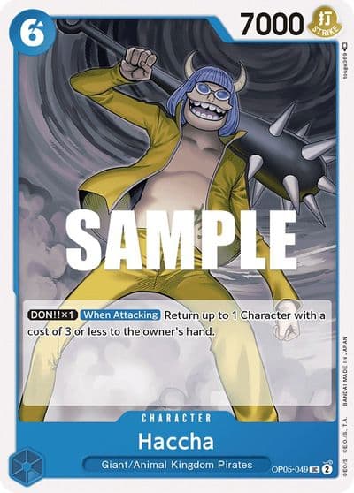 Haccha Awakening of the New Era One Piece card