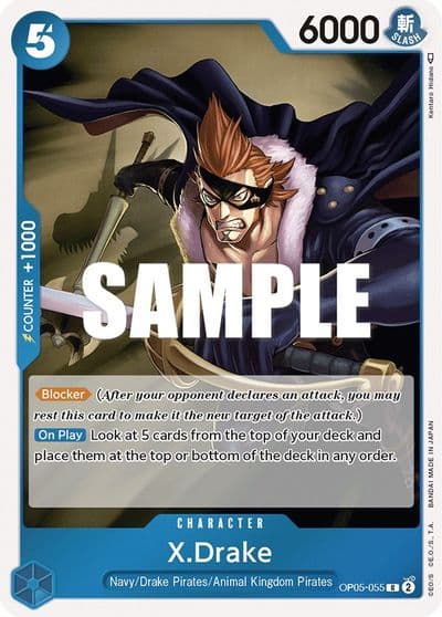 XDrake Awakening of the New Era One Piece card