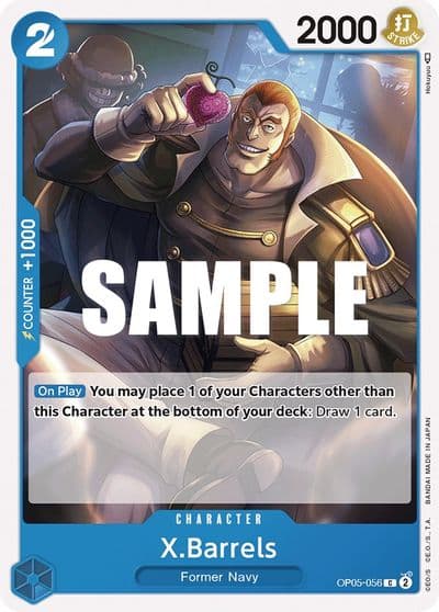 XBarrels Awakening of the New Era One Piece card
