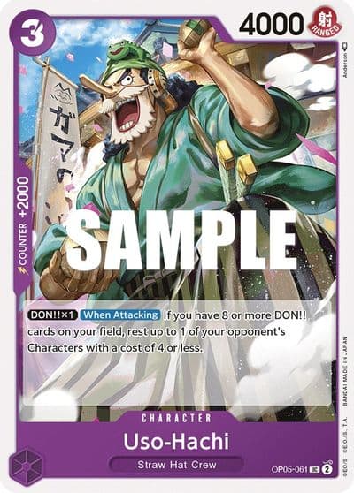 Uso Hachi Awakening of the New Era One Piece card