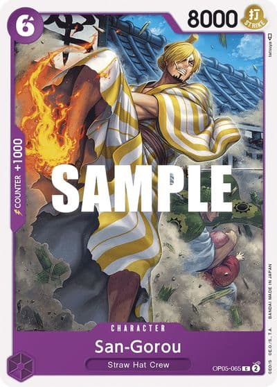San Gorou Awakening of the New Era One Piece card