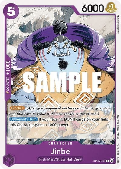 Jinbe Awakening of the New Era One Piece card