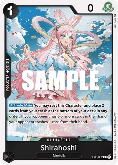 Shirahoshi Awakening of the New Era One Piece card