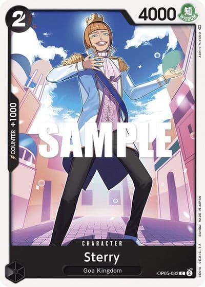 Sterry Awakening of the New Era One Piece card