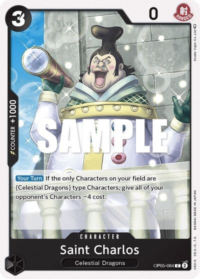 Saint Charlos Awakening of the New Era One Piece card