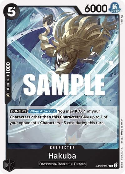 Hakuba Awakening of the New Era One Piece card
