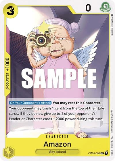 Amazon Awakening of the New Era One Piece card