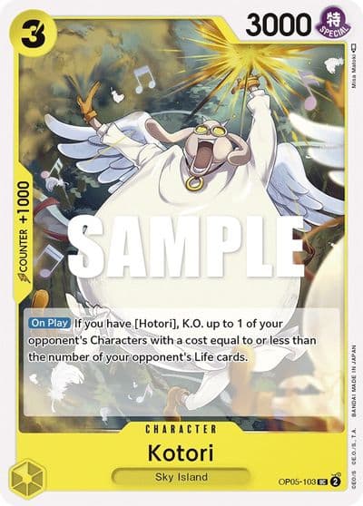 Kotori Awakening of the New Era One Piece card
