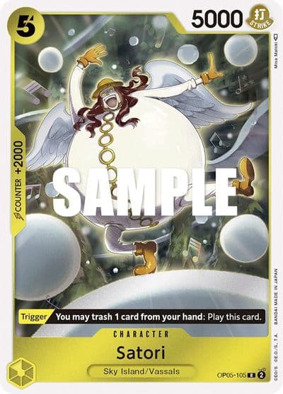 Satori Awakening of the New Era One Piece card