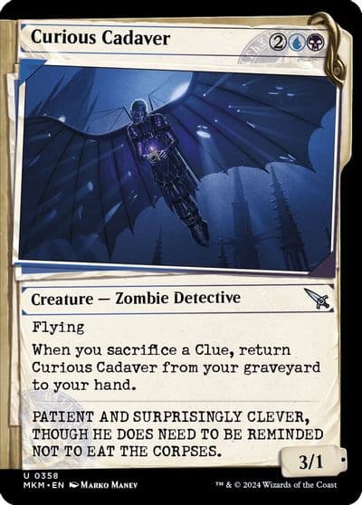 Curious Cadaver Showcase Murders at Karlov Manor Magic card