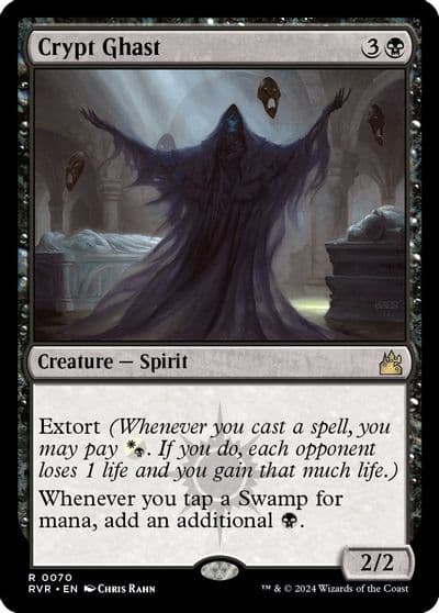 Crypt Ghast Ravnica Remastered Magic card