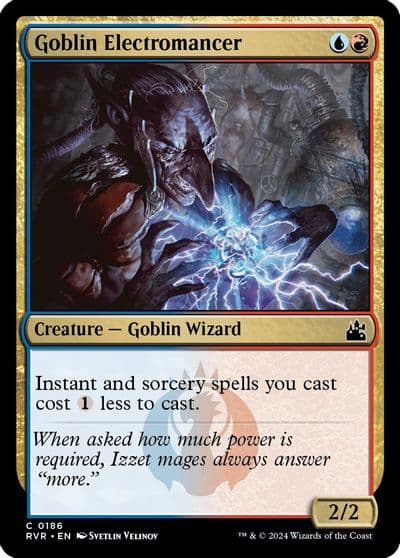 Goblin Electromancer Ravnica Remastered Magic card