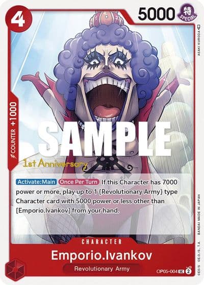 EmporioIvankov Awakening of the New Era: 1st Anniversary Tournament Cards One Piece card