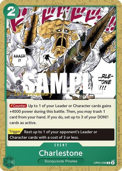 Charlestone Awakening of the New Era: 1st Anniversary Tournament Cards One Piece card