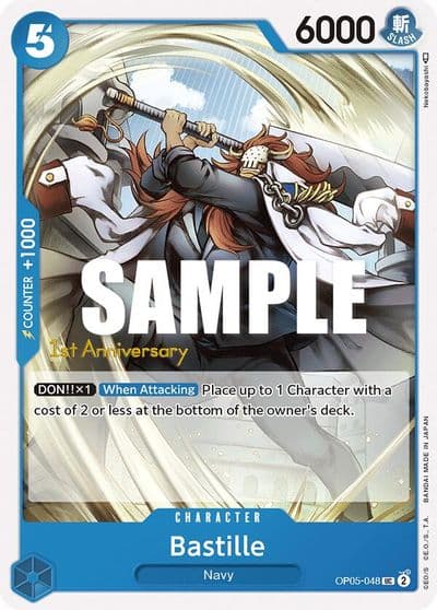 Bastille Awakening of the New Era: 1st Anniversary Tournament Cards One Piece card