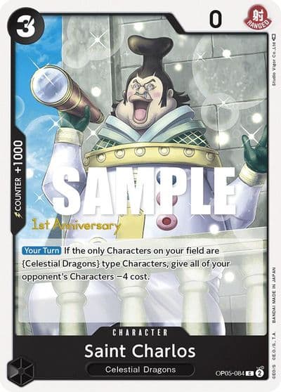 Saint Charlos Awakening of the New Era: 1st Anniversary Tournament Cards One Piece card