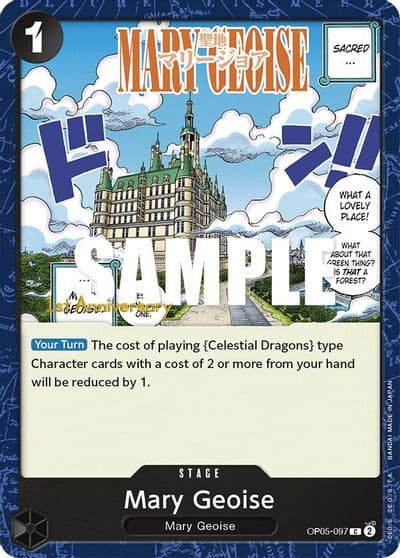 Mary Geoise Awakening of the New Era: 1st Anniversary Tournament Cards One Piece card