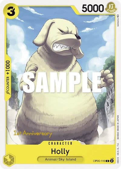 Holly Awakening of the New Era: 1st Anniversary Tournament Cards One Piece card