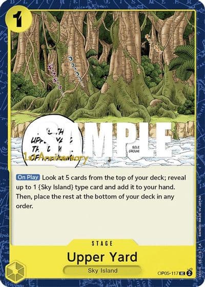 Upper Yard Awakening of the New Era: 1st Anniversary Tournament Cards One Piece card
