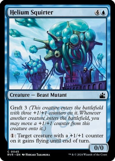 Helium Squirter Ravnica Remastered Magic card