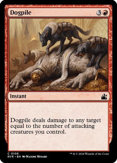 Dogpile Ravnica Remastered Magic card