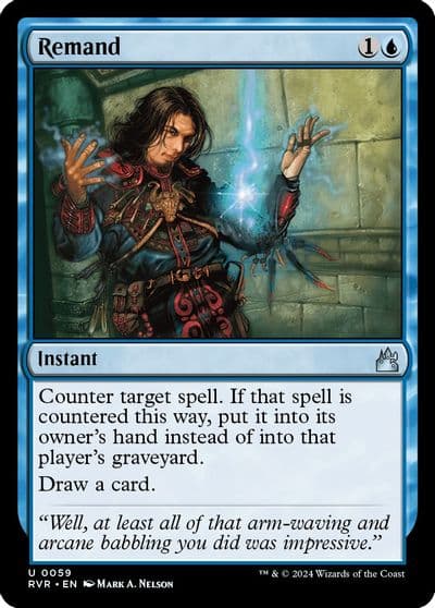Remand Ravnica Remastered Magic card