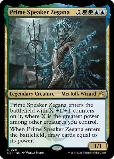 Prime Speaker Zegana Ravnica Remastered Magic card