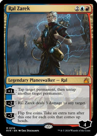 Ral Zarek Ravnica Remastered Magic card