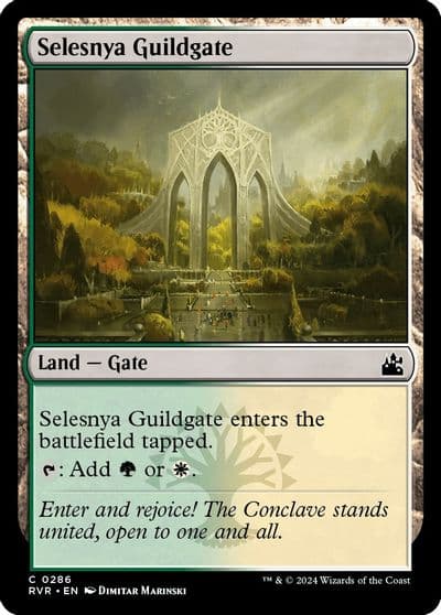 Selesnya Guildgate Ravnica Remastered Magic card
